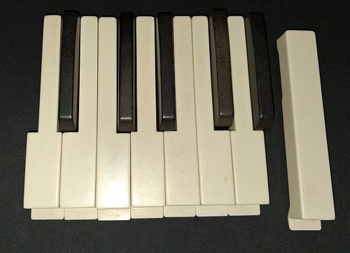 Hammond organ key caps fits - organ,
